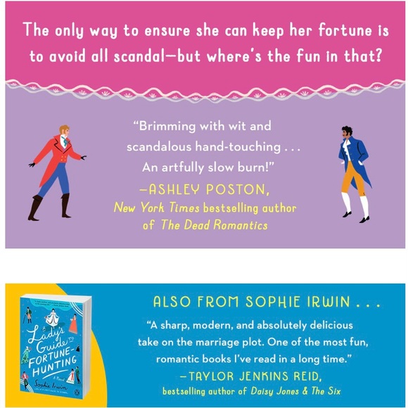 💜 A Lady’s Guide to Scandal by Sophie Irwin ARC - Picture 3 of 3